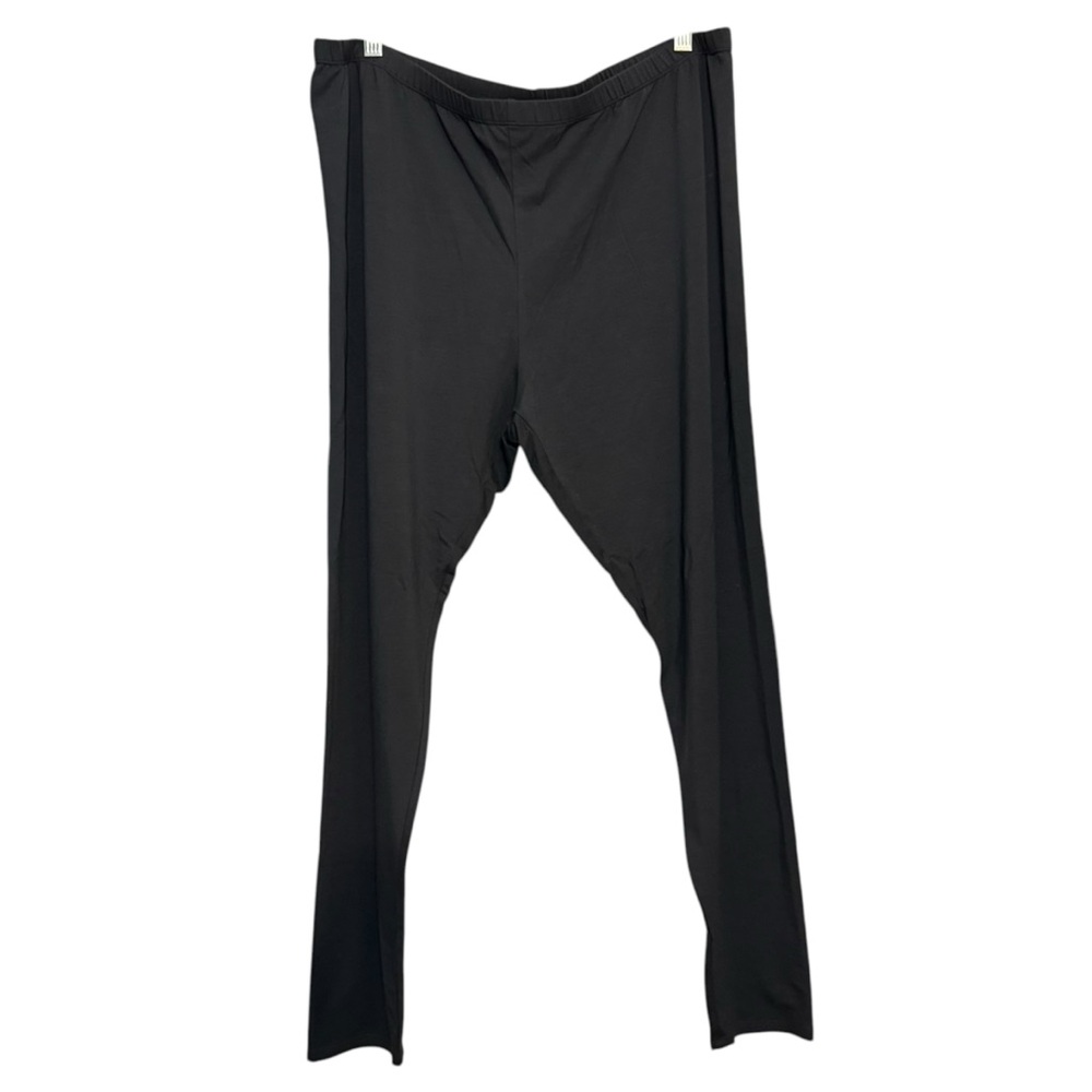 NWT Eileen Fisher Graphite Gray Ankle Pull On Legging Womens 1X
